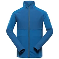 Bluzy sportowe męskie - Męska bluza Alpine Pro Dozer Rozmiar: M / Kolor: niebieski - miniaturka - grafika 1