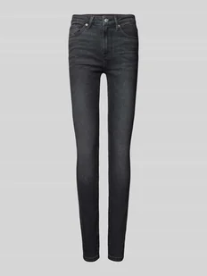 Jeansy o kroju skinny fit z 5 kieszeniami - Spodnie damskie - miniaturka - grafika 1