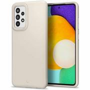 Etui i futerały do telefonów - Spigen Etui Cyrill Stone do Samsung Galaxy A52/A52S Kremowy - miniaturka - grafika 1