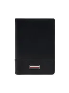 Portfele - Tommy Hilfiger Duży Portfel Męski Th Corp Bifold AM0AM13248 Czarny - miniaturka - grafika 1