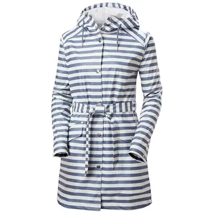 Helly Hansen Damski płaszcz przeciwdeszczowy W Kirkwall II, granatowy, M - Płaszcze damskie - miniaturka - grafika 1