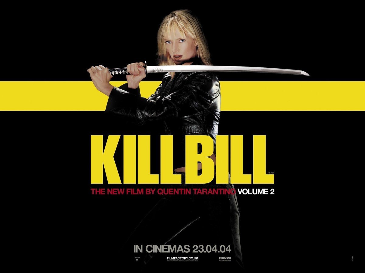 PODKŁADKA POD MYSZ Z Nadrukiem 22x18 cm KILL BILL Uma Thurman Tekst Prezent
