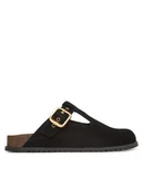 Klapki i japonki damskie - Gino Rossi Klapki EMERY-199 Czarny - miniaturka - grafika 1