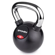 Kettlebell - Spokey Kettleball żeliwny, Scales Lux, 16 kg - miniaturka - grafika 1