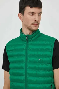 Tommy Hilfiger bezrękawnik męski kolor zielony przejściowy - Kamizelki męskie - miniaturka - grafika 1