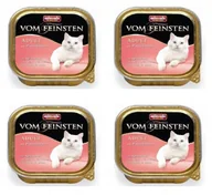 Mokra karma dla kotów - Animonda Vom Feinsten Adult Cat smak: z sercami indyka 6 x 100g - miniaturka - grafika 1
