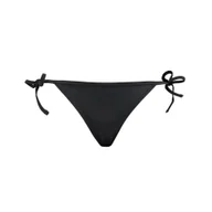 Stroje kąpielowe - Dół od bikini Dameskie Puma, wiązane po bokach, czarne - miniaturka - grafika 1