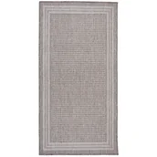 Dywany zewnętrzne - Dywan Express New Outdoor 160 x 220 cm ramka szary - miniaturka - grafika 1