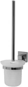 Akcesoria do wc - Bisk Szczotka WC Arktic chrom - miniaturka - grafika 1