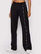 Spodnie sportowe damskie - Calvin Klein Jeans Spodnie dresowe J20J217933 Czarny Regular Fit - miniaturka - grafika 1