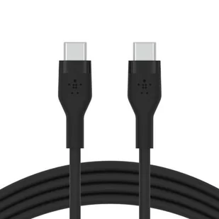 Belkin USB-C USB-C 2.0 Silicone 2m Black - Kable USB - miniaturka - grafika 1