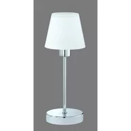 Lampy stojące - Luis II lampa stołowa 1-punktowa chrom/biała 595700106 - miniaturka - grafika 1