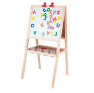 Tablice dla dzieci - Carrefour Tablica magnetyczna dwustronna na sztalugach - miniaturka - grafika 1