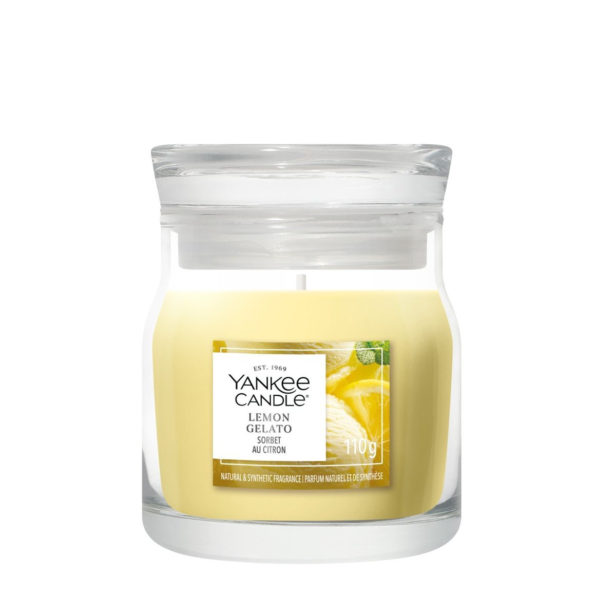 Świeca zapachowa mała Yankee Candle Lemon Gelato