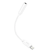 Kable - Kabel audio 3.5mm jack do iPhone Foneng BM20 (biały) - miniaturka - grafika 1