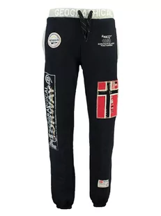 Geographical Norway Spodnie dresowe "Myer" w kolorze granatowym - Spodnie sportowe męskie - miniaturka - grafika 1