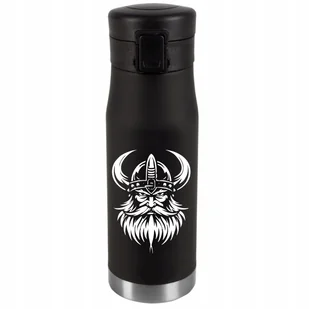 Kubek Termiczny Personalizacja Prezent Imieniny Urodziny Srebrny WIKING 002 - Kubki termiczne Kubek Termiczny Personalizacja Prezent Imieniny Urodziny Srebrny WIKING 002 - Kubki termiczne - miniaturka - grafika 1