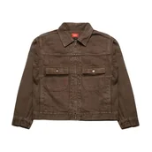Kurtki męskie - Vans Kurtka Męska Skate Garage Denim Jacket Brown VN000PMNEMP1 L - miniaturka - grafika 1