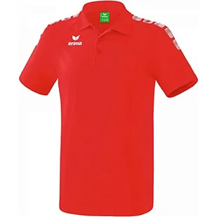 Erima męska koszulka polo Essential 5-C, czerwona/biała, mała 2111902 - Koszulki męskie - miniaturka - grafika 1