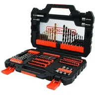 Bity - Black&Decker 104 dílná sada vrtáků a šroubovacích bitů - miniaturka - grafika 1