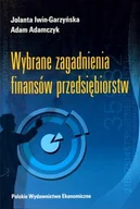 Zarządzanie - Wybrane zagadnienia finansów przedsiębiorstw - miniaturka - grafika 1