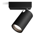 Lampy sufitowe - Philips - Łazienkowe oświetlenie punktowe IDRIS 1xGU10/5W/230V IP44 czarne - miniaturka - grafika 1