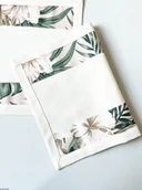 Obrusy i serwetki - Podkładka 2 szt. pod talerze lub na stół mlecznego koloru - miniaturka - grafika 1