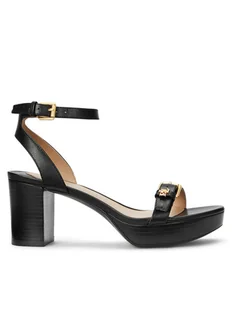 LAUREN RALPH LAUREN Sandały Melissah 802959162001 Czarny - Sandały damskie - miniaturka - grafika 1