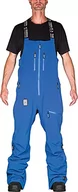 Spodnie narciarskie - L1 Premium Goods Męskie spodnie narciarskie i snowboardowe Huron Bib Pant 22 3-warstwowe ogrodniczki o wodoodporności 20 000 mm, Electric, L - miniaturka - grafika 1