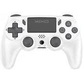 Kontrolery do Playstation - YAXO Viper Strike bezprzewodowy do SONY, PS4, PS3, PC, ANDROID biały - miniaturka - grafika 1