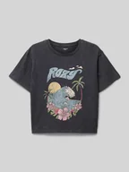 Koszulki dla dziewczynek - T-shirt z okrągłym dekoltem model ‘GONE TO CALIFORNIA’ - miniaturka - grafika 1