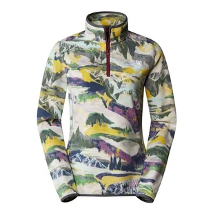 Bluza The North Face 100 Glacier 1/4 0A8591RZI1 - multikolor - Bluzy sportowe damskie - miniaturka - grafika 1