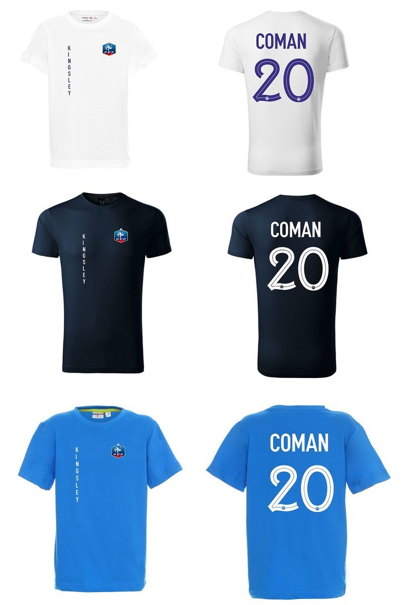 Koszulka Francja KINGSLEY COMAN 20