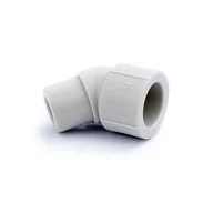 Akcesoria hydrauliczne - Kolanko PP nyplowe 45° 20 mm - miniaturka - grafika 1