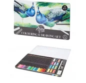 Przybory szkolne - Creative Artist, Zestaw plastyczny do kolorowania i szkicowania, 39 szt. - miniaturka - grafika 1