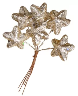 GWIAZDKI STYROPIANOWE NA DRUCIKU 6SZT NA STROIK - Ozdoby bożonarodzeniowe - miniaturka - grafika 1