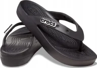 Klapki i japonki damskie - Crocs Japonki Klapki Damskie Crocs Platform Flip 38,5 - miniaturka - grafika 1