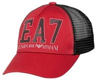 Czapki i chusty sportowe męskie - EA7 EMPORIO ARMANI ORYGINALNA CZAPKA UNISEX - miniaturka - grafika 1