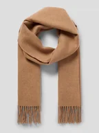 Apaszki i szaliki męskie - Szal z frędzlami - miniaturka - grafika 1