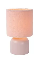 Lampy stojące - Woolly lampa stołowa 1-punktowa różowa 10516/01/66 - miniaturka - grafika 1