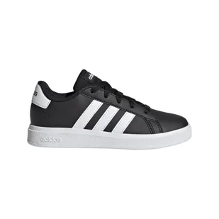Buty do tenisa ADIDAS Grand Court sznurowane - Buty trekkingowe dziecięce - miniaturka - grafika 1