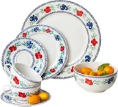 Serwisy obiadowe - Serwis obiadowy Ambition Kalina dla 6 osób 18 elementów - miniaturka - grafika 1