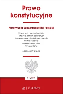 Prawo konstytucyjne oraz ustawy towarzyszące - Prawo - miniaturka - grafika 1