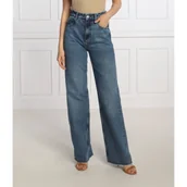 Spodnie damskie - BOSS BLACK Jeansy MODERN WIDE 2.0 | Boyfriend fit - miniaturka - grafika 1