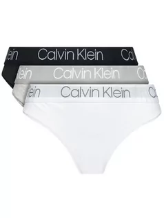 Majtki damskie - Calvin Klein Underwear Komplet 3 par fig klasycznych 000QD3758E Kolorowy - grafika 1