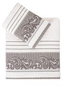 Ręczniki - Komplet Ręczników Bawełna 2 szt Mervan Cream - miniaturka - grafika 1