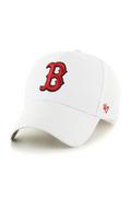 Czapki męskie - 47brand Czapka MLB Boston Red Sox kolor biały z aplikacją B-MVP02WBV-WH - miniaturka - grafika 1