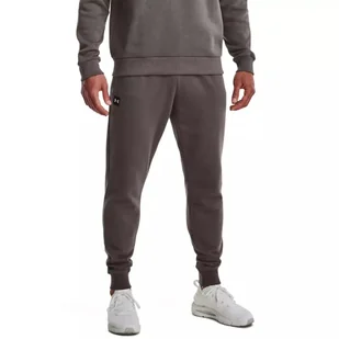 Spodnie dresowe męskie Under Armour Rival Fleece Joggers - Spodnie sportowe męskie - miniaturka - grafika 1