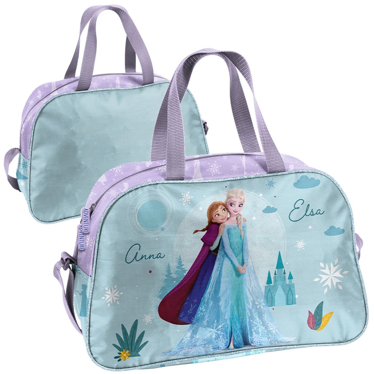 Torba sportowa na basen Frozen Kraina Lodu Anna i Elsa| Na basen WF trening szkoły podróżna