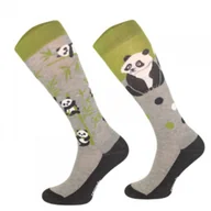 Skarpetki jeździeckie - Comodo Podkolanówki jeździeckie HAPPY PANDA - miniaturka - grafika 1
